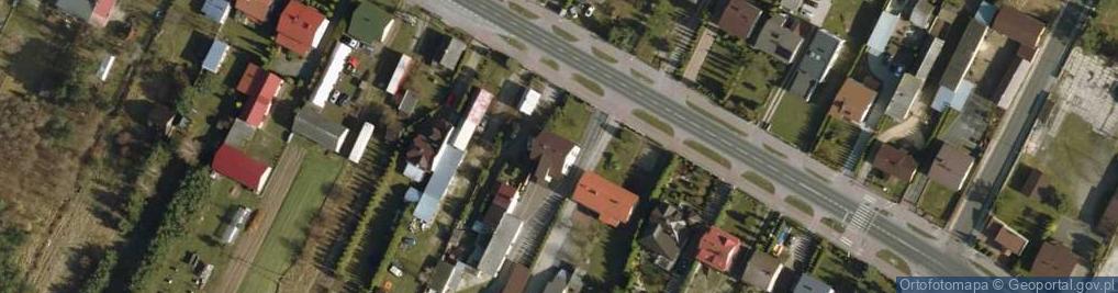 Zdjęcie satelitarne Produkcja Drobiarska Rucińska Barbara