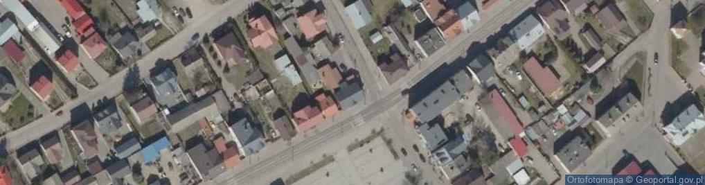 Zdjęcie satelitarne Produkcja, Handel, Usługi Jawor Antoni Wiśniewski 17-120 Brańsk, ul.Sienkiewicza 28