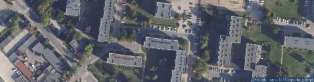 Zdjęcie satelitarne Produkcja Handel Usługi Yahu