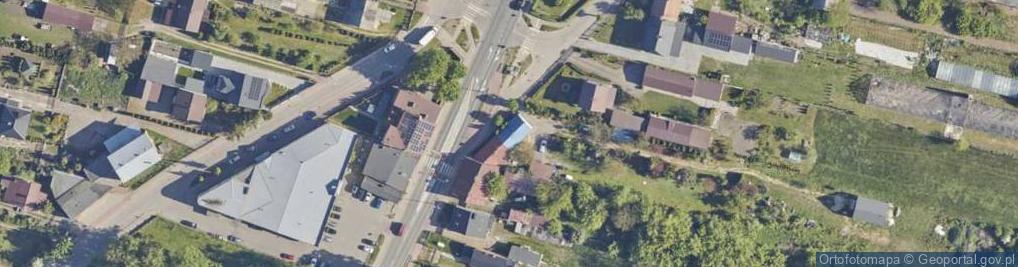 Zdjęcie satelitarne Produkcja i Sprzedaż Drzewek i Krzewów Ozdobnych