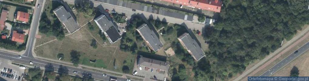 Zdjęcie satelitarne Produkcja Pieczarek Ostrowski Andrzej