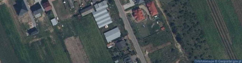 Zdjęcie satelitarne Produkcja Pieczarek Zając Kamil