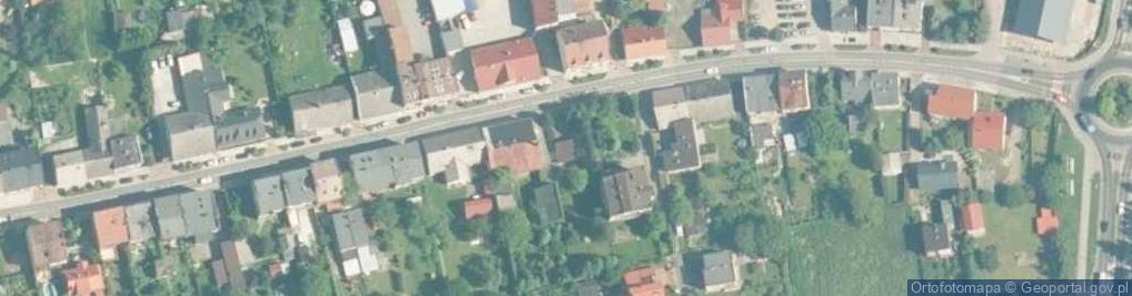 Zdjęcie satelitarne Produkcja Zniczy i Świec Jadwiga Ozimina Andrzej Ozimina