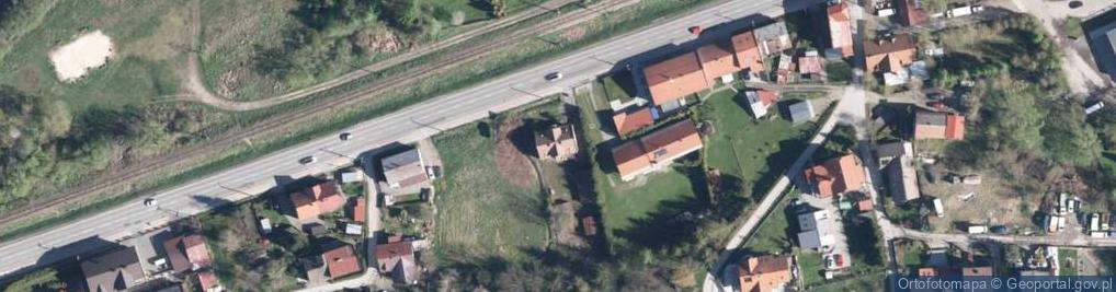 Zdjęcie satelitarne Produkcyjno Usługowo Handlowa Grafodruk A Marciniak A Pochopień B Żurek B Ficek H Baran