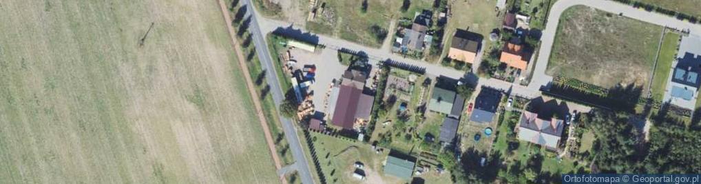 Zdjęcie satelitarne Produkcyjno Usługowy Zakład Stolarski