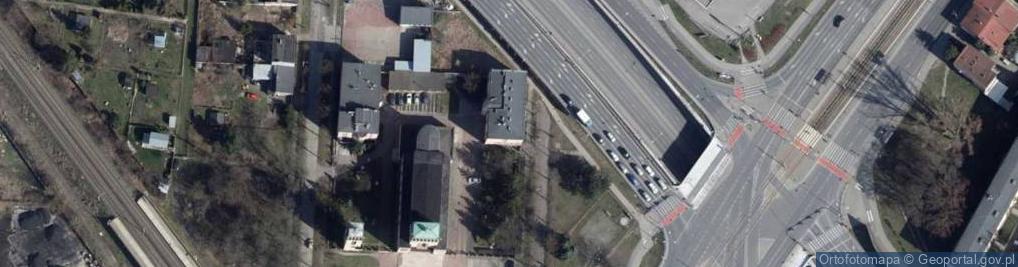 Zdjęcie satelitarne Proeuropa Cnjo Łódź