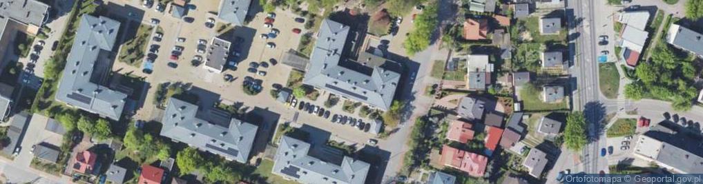 Zdjęcie satelitarne Profesjonalne Usuwanie Wgnieceń Metodą PDR Bez Malowania Sebastian Cywiński