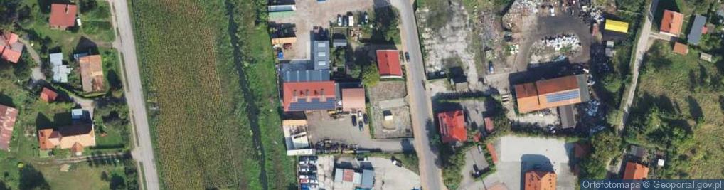 Zdjęcie satelitarne Profes