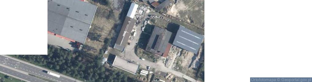 Zdjęcie satelitarne Progips w Olkuszu