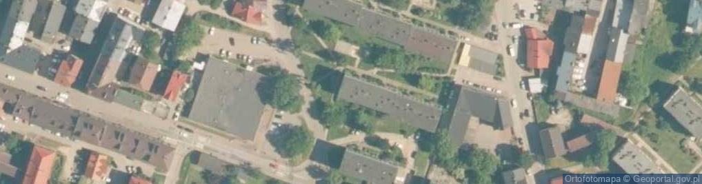 Zdjęcie satelitarne Proj Wod Kan Nadzor