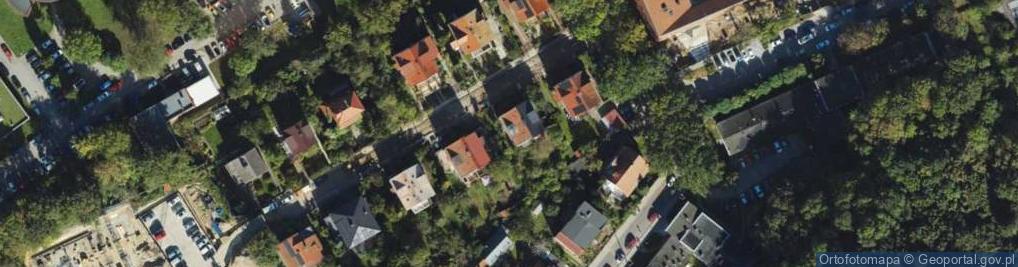 Zdjęcie satelitarne Projekt 3 MGR Inż Arch Wojciech Odyniec