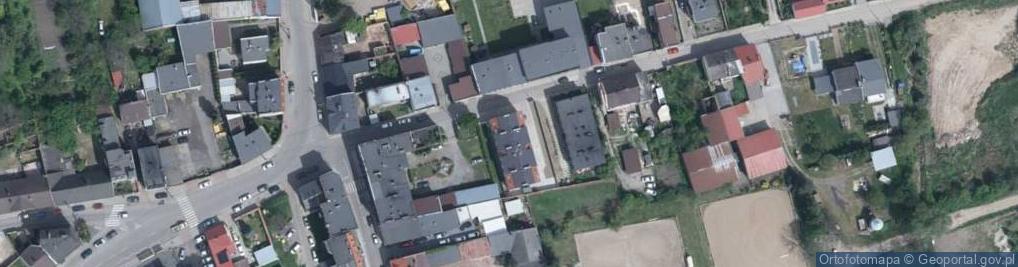 Zdjęcie satelitarne Projekt Analiz Uciążliwości w Zakr Ochrony Środowiska Górna J