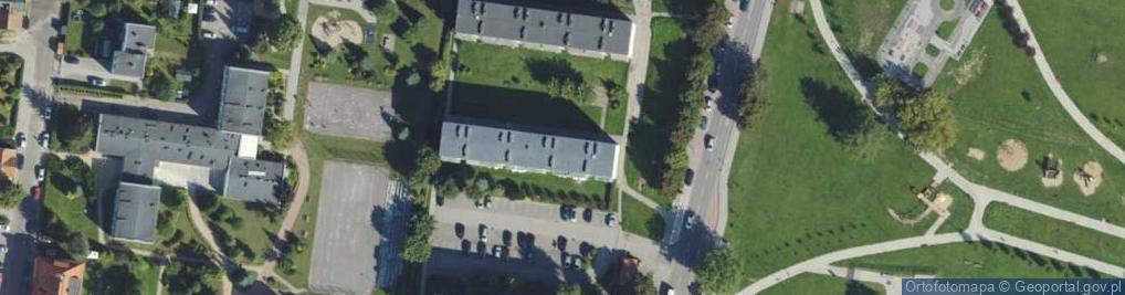 Zdjęcie satelitarne Projekt Usługi Projektowo Budowlane MGR Inż