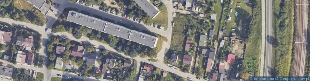 Zdjęcie satelitarne Projekt ZS Usługi Projektowe w Zakresie Sieci i Instalacji Elektrycznych