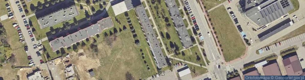 Zdjęcie satelitarne Projektant Serafin Krystyna
