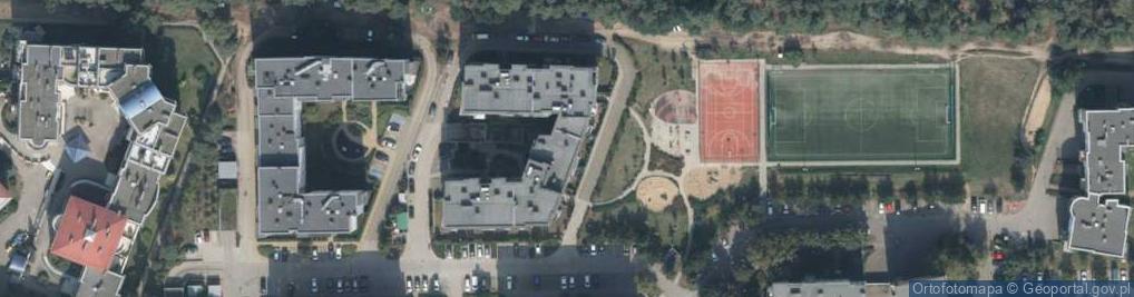 Zdjęcie satelitarne Projektowanie Aleksandra Stępińska