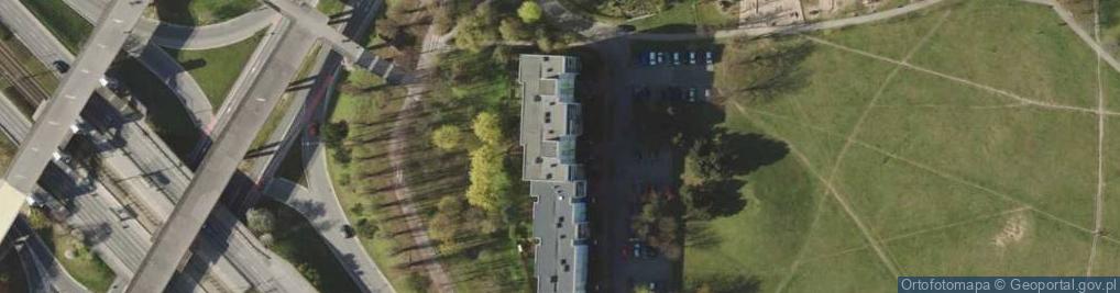 Zdjęcie satelitarne Projektowanie Architektoniczne Radosław Tkacz
