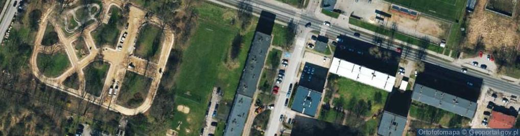 Zdjęcie satelitarne Projektowanie Budowlane Pośrednictwo Handlowe i Usługowe
