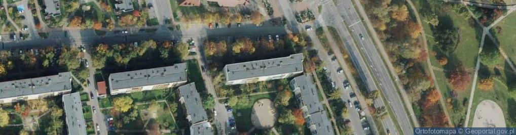 Zdjęcie satelitarne Projektowanie Budowlane Szpigiel Wiesław