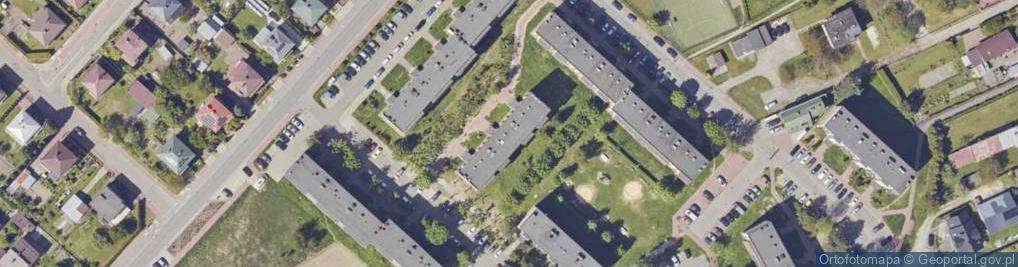 Zdjęcie satelitarne Projektowanie i Doradztwo Inwestycyjne Projekt Dom