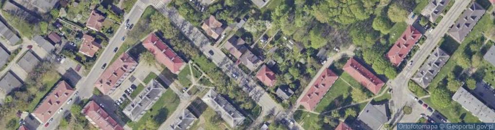 Zdjęcie satelitarne Projektowanie i Nadzory Budowlane i Drogowe