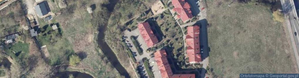 Zdjęcie satelitarne Projektowanie i Nadzory Budowlane Marek Kubicki