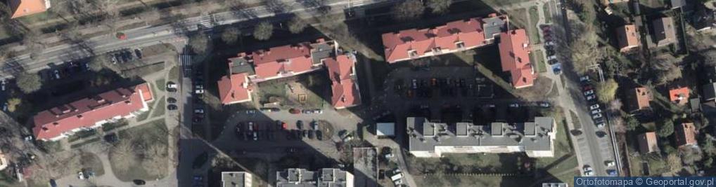 Zdjęcie satelitarne Projektowanie Konstrukcji Stalowych