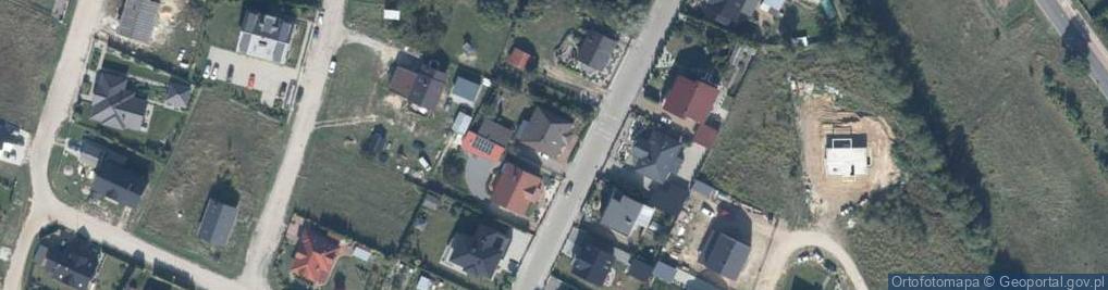 Zdjęcie satelitarne Projektowanie Nadzorowanie i Kosztorysowanie Jerzy Franek