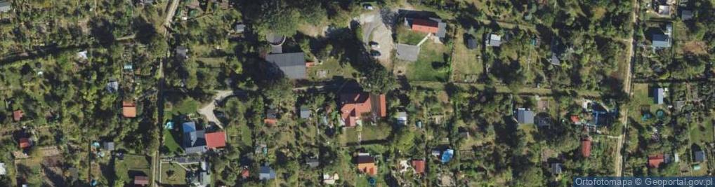Zdjęcie satelitarne Projektowanie Nadzory Inwestycyjno Budowlane Madmar Madziar Wiesława Maria