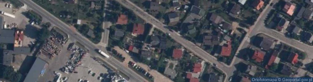 Zdjęcie satelitarne Projektowanie Nadzory Obsługa Inwestycji Gortatowski Włodzimierz