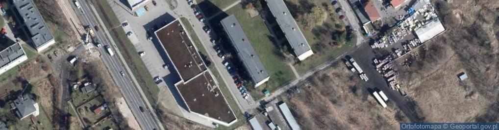 Zdjęcie satelitarne Projektowanie ogrodów - PM GARDEN PIOTR DĄBROWSKI