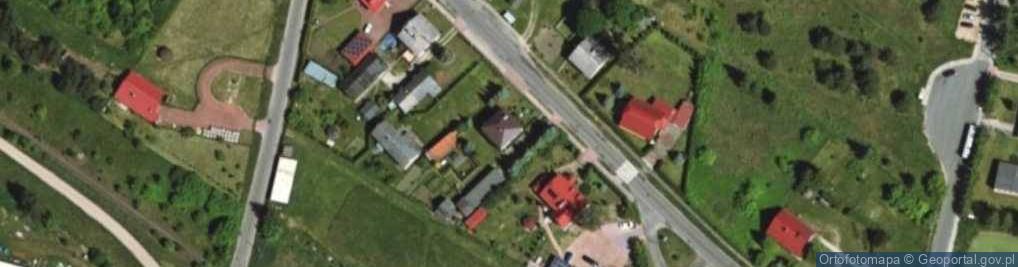 Zdjęcie satelitarne Projektowanie Ogrodów