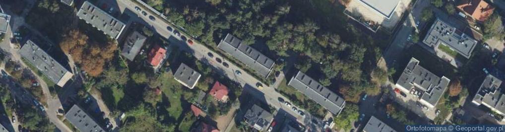 Zdjęcie satelitarne Projektowanie Przestrzeni Izabela Rupińska