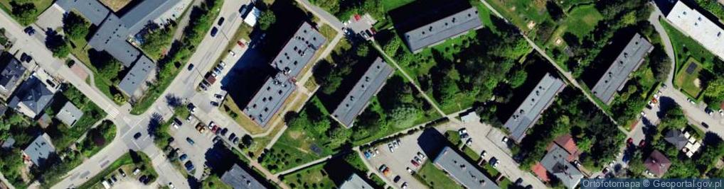 Zdjęcie satelitarne Projektowanie Sieci Dystryb Sprzedaż Towarów