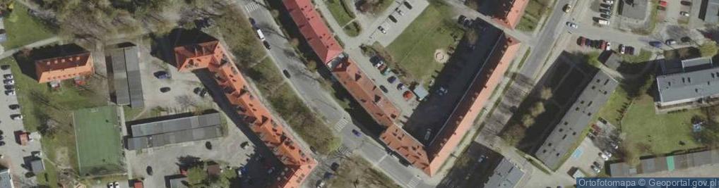 Zdjęcie satelitarne Projektowanie Urbanistyczne i Budowlane Hega