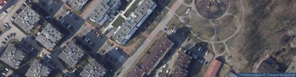 Zdjęcie satelitarne Projekty i Nadzór Budowlany Waldemar Rychlik
