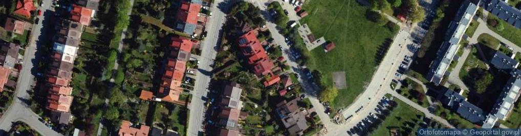 Zdjęcie satelitarne Projekty i Opracowania w Zakresie Ochrony Środowiska