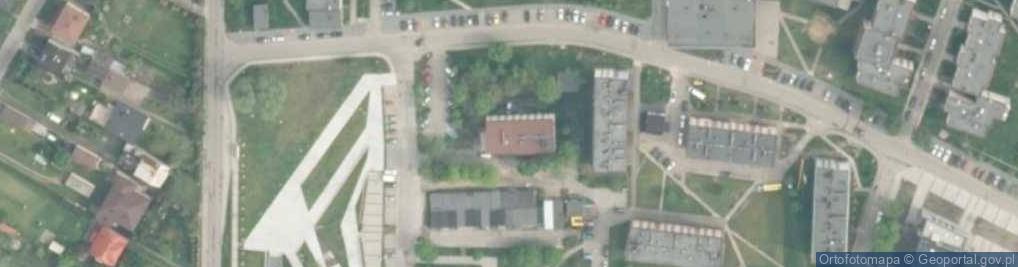 Zdjęcie satelitarne Promed Łazy