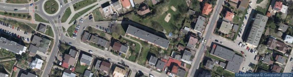 Zdjęcie satelitarne Promocja Dystr Pośred Han i Hand Tow Spoż i Przem Pajewska Zabłocka D