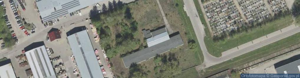 Zdjęcie satelitarne Prom