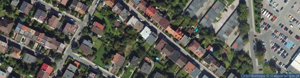 Zdjęcie satelitarne Prosanit Pracownia Projektowa Budownictwa Jan Włodzimierz Grzegorczyk