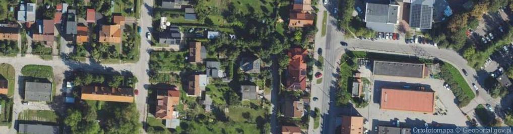 Zdjęcie satelitarne Prowed Usługi Projektowe