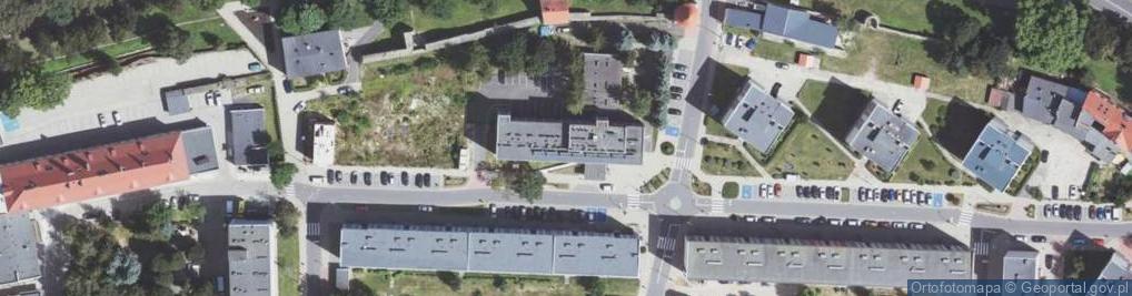 Zdjęcie satelitarne Pryw.Gab.Stomat.Znamirowski, Lwówek Śl.