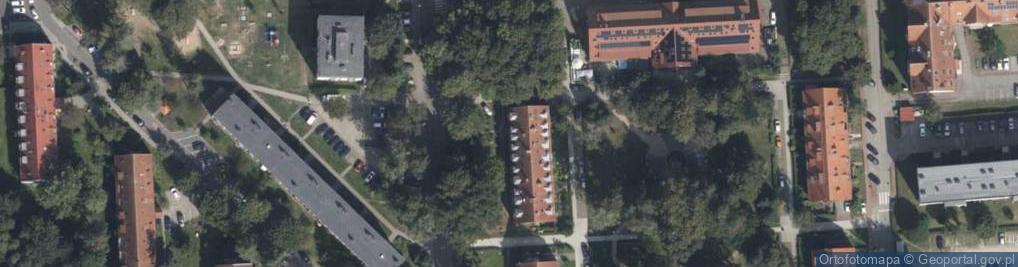 Zdjęcie satelitarne Prywatna Praktyka Lekarska Aleksandra Przybylska Paprocka Okulista