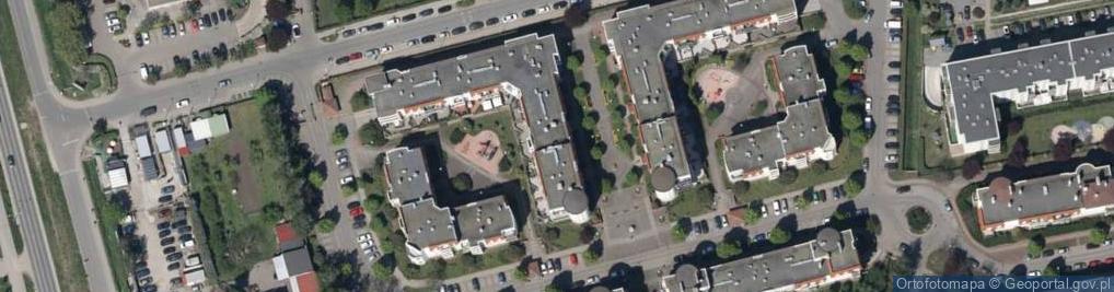 Zdjęcie satelitarne Prywatna Praktyka Lekarska Cyprian Augustyn