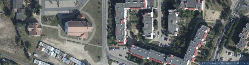 Zdjęcie satelitarne Prywatna Praktyka Lekarska Lek Med