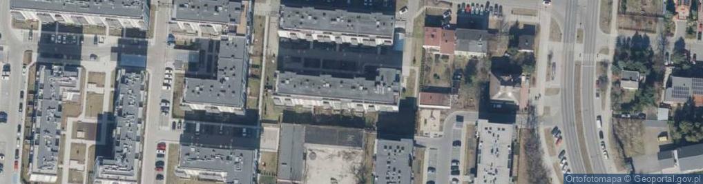 Zdjęcie satelitarne Prywatna Praktyka Stomatologiczna Anna Olczyk-Przybył