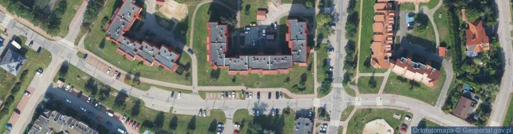 Zdjęcie satelitarne Prywatna Szkoła Nauki Jazdy Rzepny Marek Pliszczyński Andrzej