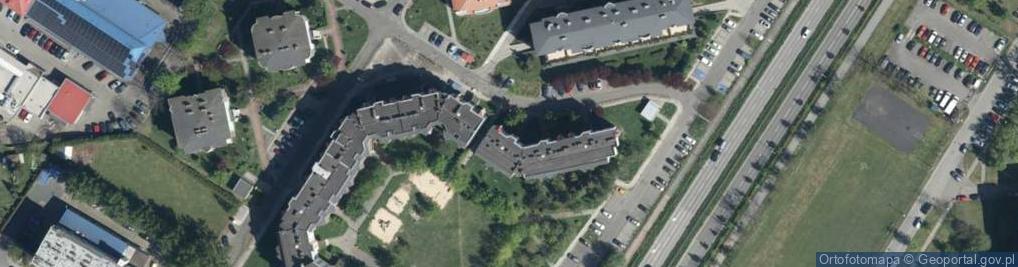 Zdjęcie satelitarne Prywatne Przedsiębiorstwo Usługowo Handlowe Kisielewicz