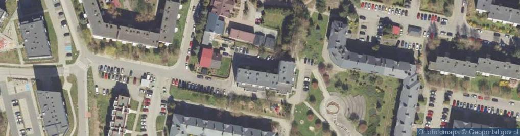 Zdjęcie satelitarne Prywatny Gabinet Internistyczny Lek Med